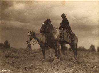 CURTIS, EDWARD S. (1868-1952) Prayer to the Sun, Hopi * Bathing Pool-Apache * Women of the Desert * Homeward.